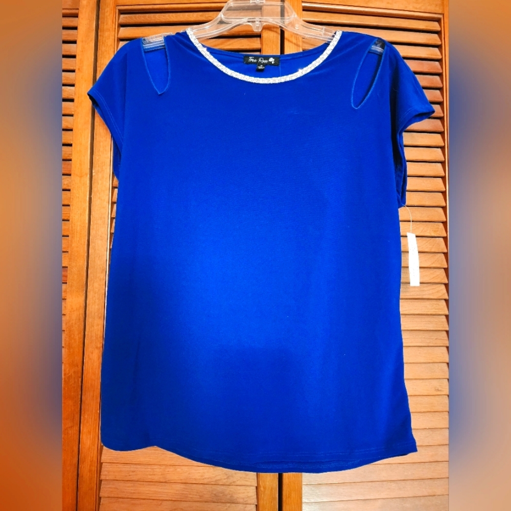 BNWT Free Rose Womens SZ M Blouse